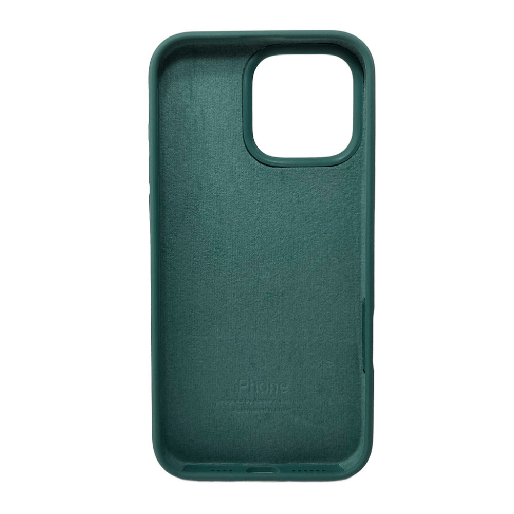 Чохол для смартфона Silicone Full Case AA Open Cam for Apple iPhone 16 Pro Max 46,Pine Green Киев - изображение 2