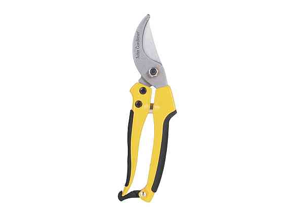 Секатор садовий "John Gardener" profi, для гілок до 20мм, алюмінієві ручки, загальна довжини 200мм Киев