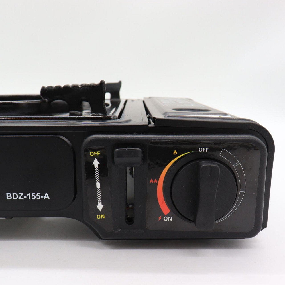 Портативна одноконфоркова газова плита BDZ-155-A / Туристична похідна плита на 1 конфорку Київ - фото 4