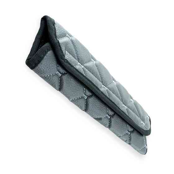 Чехол безопасности l кожзам серый, серый ромб ремня Мукачево