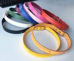 Нашийник 2293 20мм "Люкс" 2-х сторонній прикрашений стразами салатовий Вінниця - фото 1