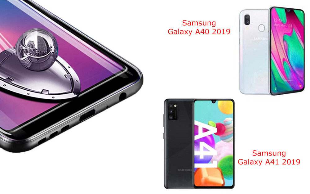 Защитное стекло DefenzoGlass для Samsung Galaxy A40 2019, Galaxy A41 2019 – двойная прочность Киев - изображение 2