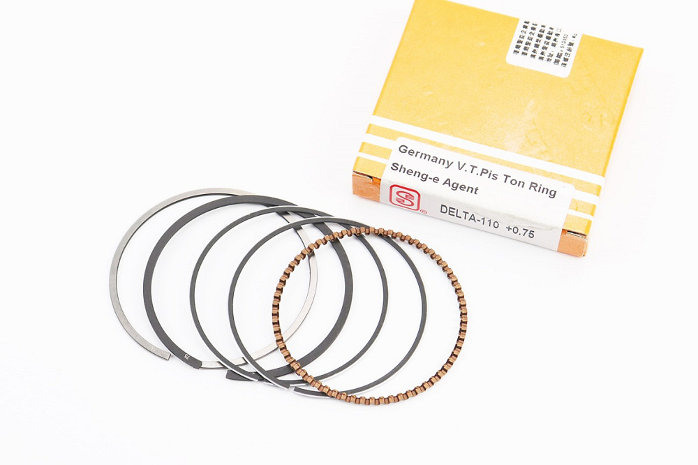 Кільця поршневі 110cc 52,4 мм +0,75 жовта коробка Киев - изображение 1