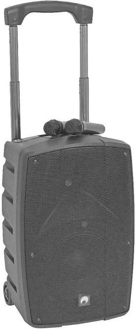 Портативна колонка Omnitronic Портативний динамік Pa Wams-10Bt2, 50 - 20000 Hz, 80 W/150 W, 10 Cal, 13.58 Kg Київ - фото 1