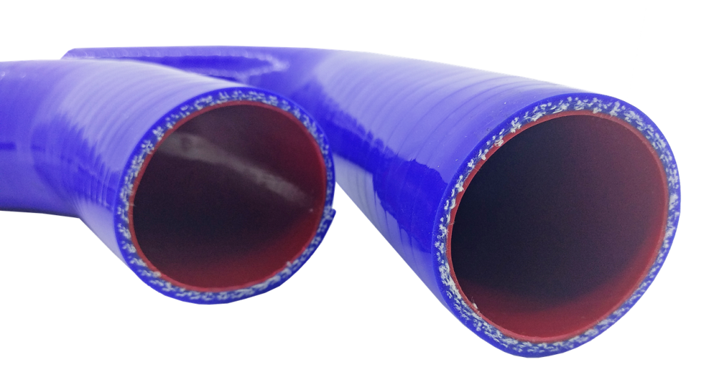 Патрубок радіатора МТЗ верхній d=38 мм, L=270 мм (силікон синій) Мукачево - фото 5