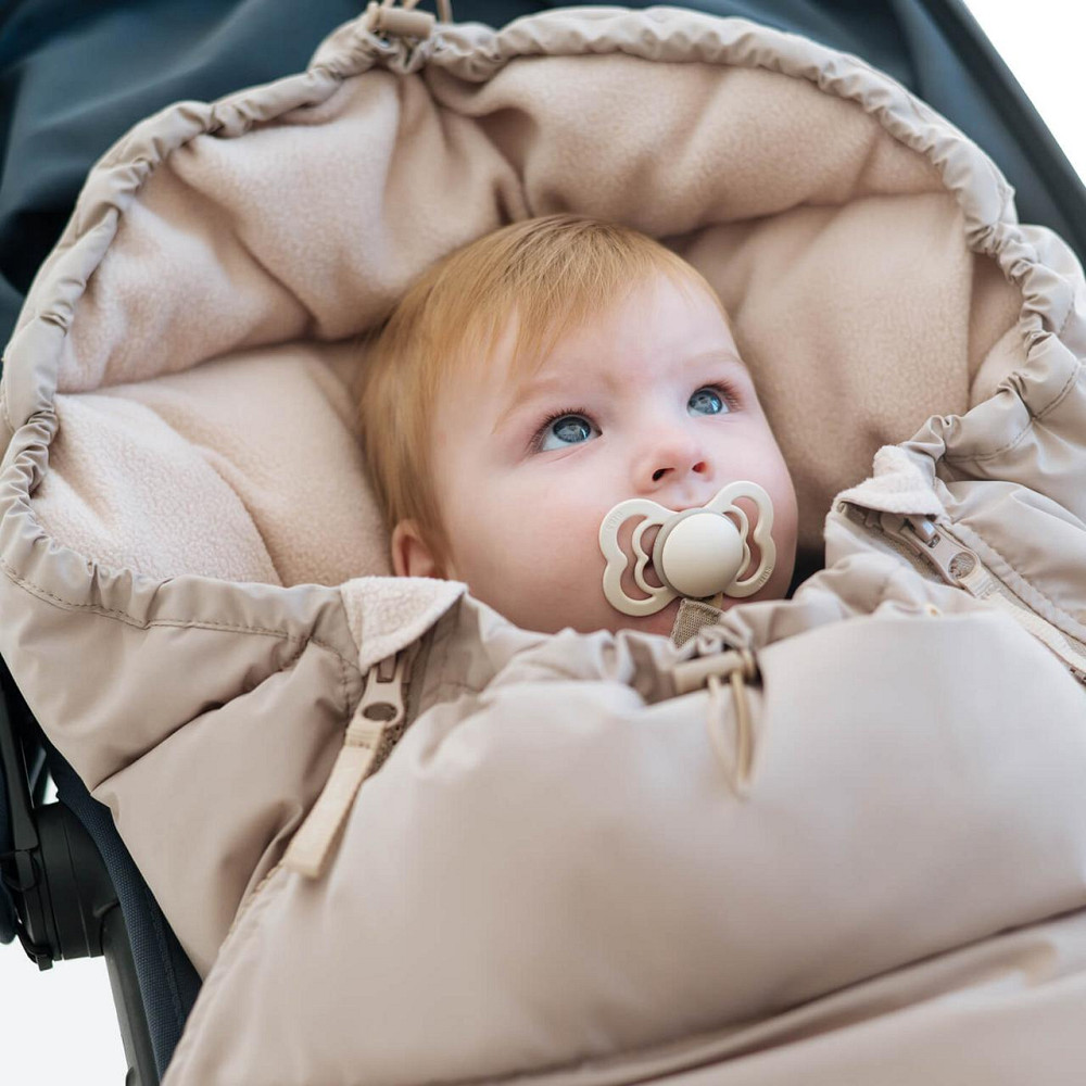 Універсальний зимовий конверт у коляску Бежевий Київ - фото 1