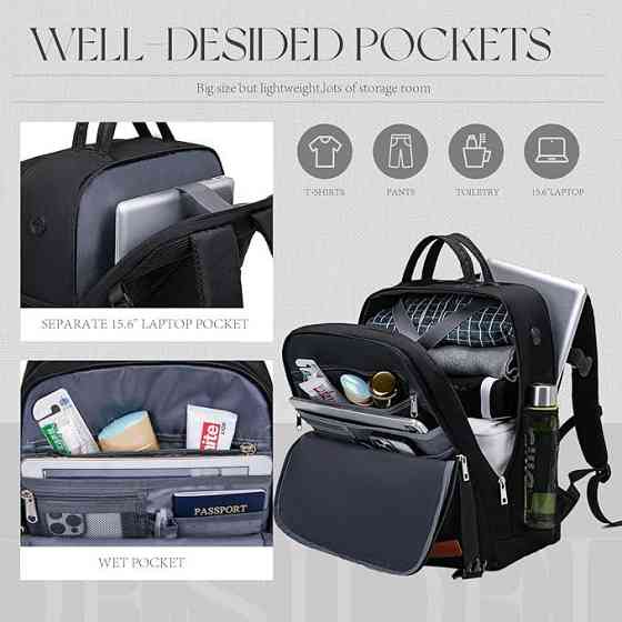 Рюкзак для подорожей Haven 45x35x20см Луцьк