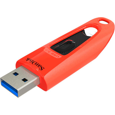 USB флеш накопичувач SanDisk 32Gb Ultra USB 3.0 Red (SDCZ48-032G-U46R) Вінниця - фото 1