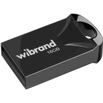 USB флеш накопитель Wibrand 16GB Hawk Black USB 2.0 (WI2.0/HA16M1B) Винница