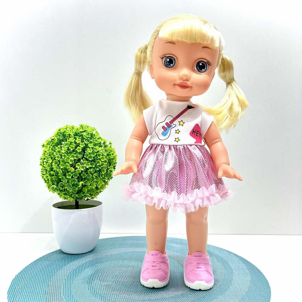 Лялька LimoToy Даринка інтерактивна ходить каже співає читає вірші 38см (M-5956-I-UA) Чернигов - изображение 1