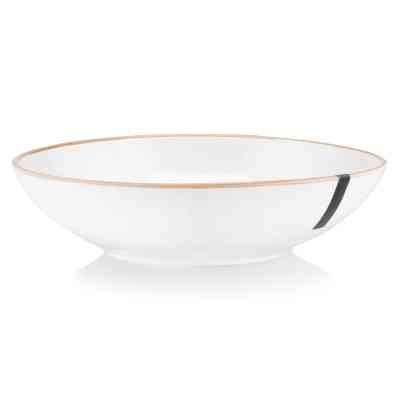 Тарелка Ardesto Apulia, 820мл, 20.8см, кераміка, білий (AR2921AW) Винница