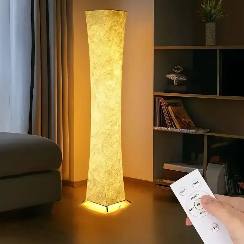 Напольная лампа с пультом дистанционного управления,20×20×130 см Коломия - фото 1