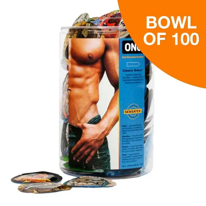 Набір презервативів ONE Classic Select - MSM Collection 100 шт, мегапак тюб Львів - фото 1