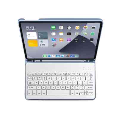 Чехол для планшета BeCover with keyboard Apple iPad Pro 13" M4 2024 Light Blue (713005) Винница