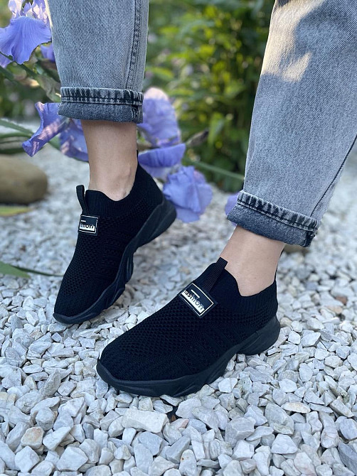 LB Сліпони жіночі LB 778-1 чорні (весна-літо, сітка) (5071) Коломия - фото 10