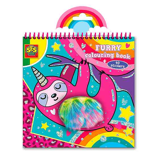 Книжка-розмальовка - Пухнастики Дніпро