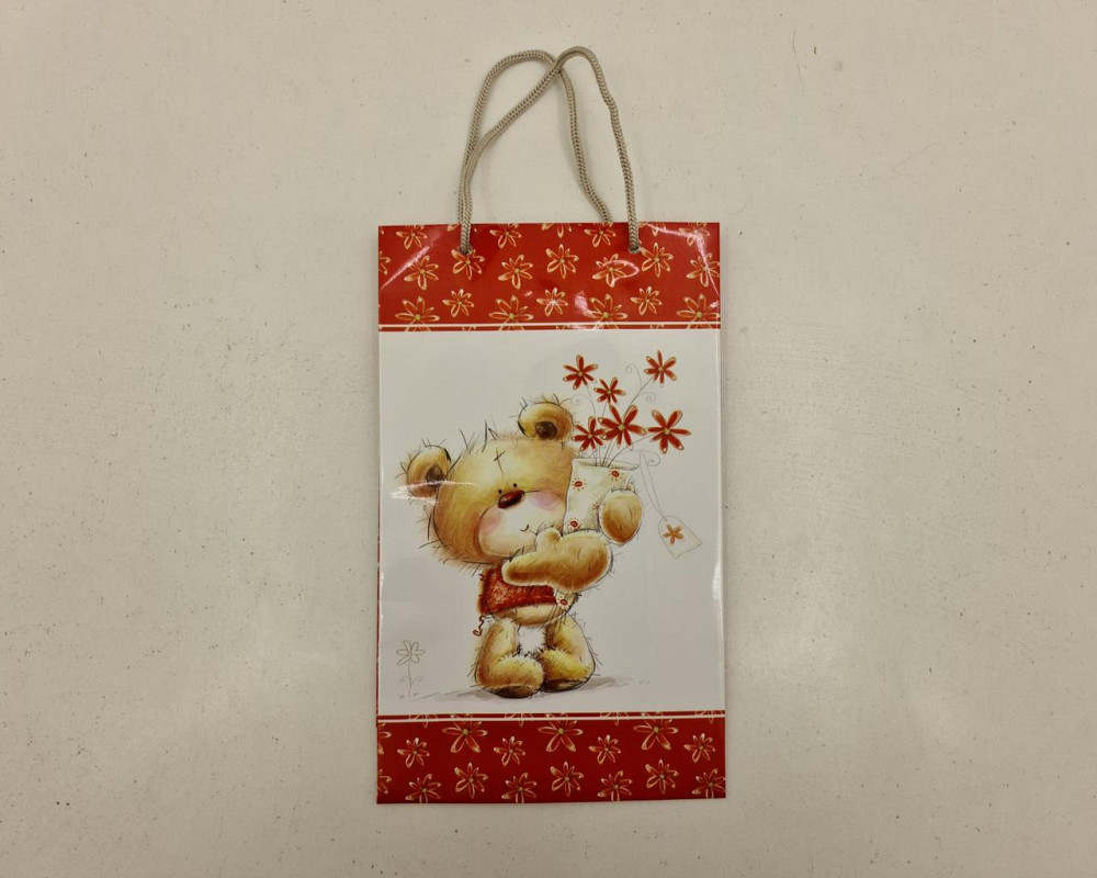 Паперовий пакет подарунковий Середній 17/26/8 (артSV-044) (12 шт.) Харків - фото 5