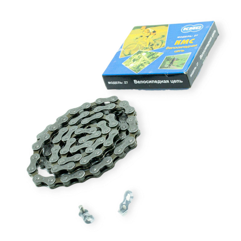 Велоцепь КМС (7 скоростей, длинна оси 7,3мм) Z-50 Мукачево - изображение 1