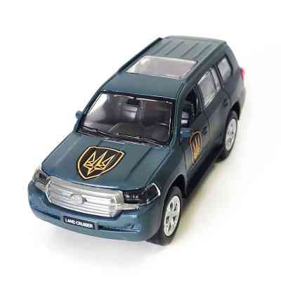 Машина Techno Drive серии Шевроны Героев - Toyota Land Сruiser - Рубеж (KM6010) Винница