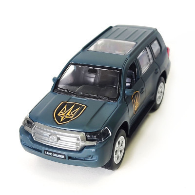 Машина Techno Drive серии Шевроны Героев - Toyota Land Сruiser - Рубеж (KM6010) Винница - изображение 1