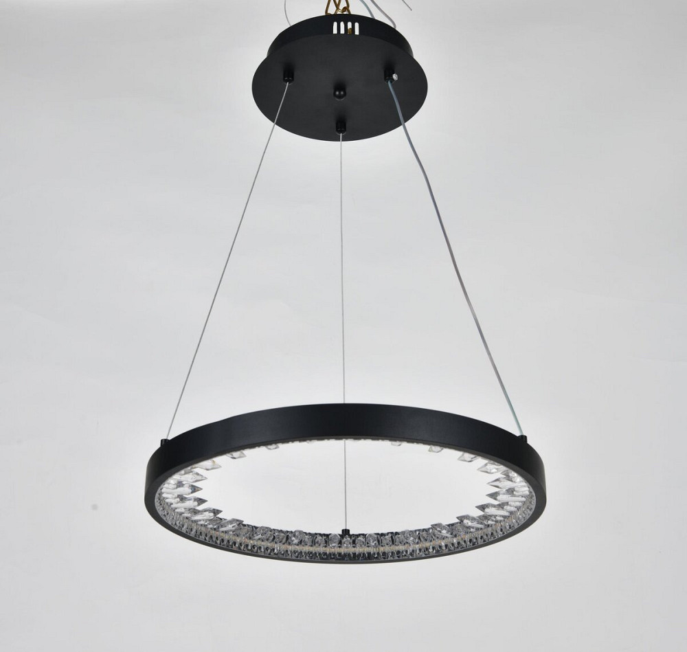 VALESO Люстра підвісна світлодіодна G23529-40 BK Коломыя - изображение 1