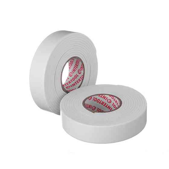 Скотч двусторонний, 1,5 м, 19 мм, на вспененной основе INTERTOOL KT-0971 Киев