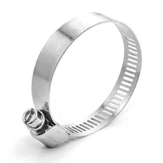 Хомут сталевий оцинкований, 12,7 мм, Ø - 33-57 мм INTERTOOL TC-0133 Київ