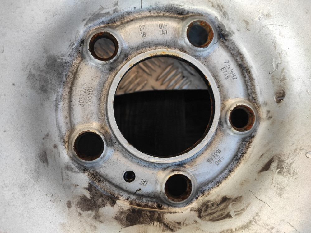 Диск металевий R16 Citroen Jumpy 2007-2016 Ковель - фото 6