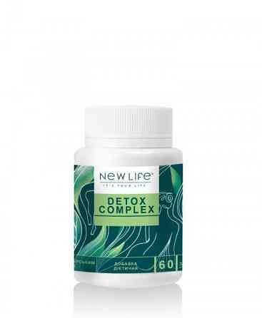 Добавка дієтична Детокс комплекс DETOX COMPLEX 60 таблеток у баночці Київ