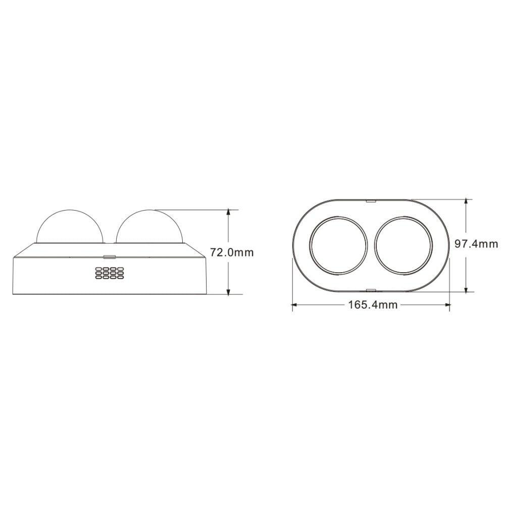 IP-відеокамера панорамна 4Mp TVT TD-9844E3B(D/PE/AR2) f=3.6mm, 2 мікрофони (77-00456) Киев - изображение 5