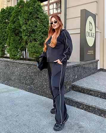Жіночий стильний комфортний костюм двійка велюр спорт Premium Одеса
