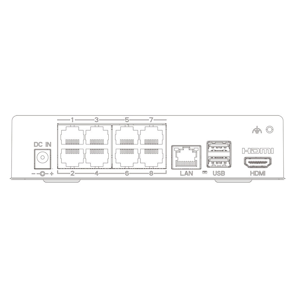 IP-відеореєстратор 8-канальний 8Mp TVT TD-3008H1-8P-A1L (64-64) з 8 портами PoE (77-00465) Киев - изображение 6