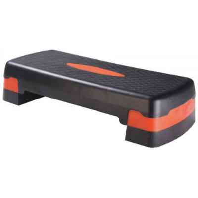 Степ-платформа LiveUp Power Step LS3168A чорний/помаранчевий 68х28х10 см (6951376107180) Винница