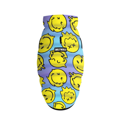 Курточка для животных WAUDOG Clothes "Смайлики на голубом" XS22 (401-0182) Винница - изображение 2