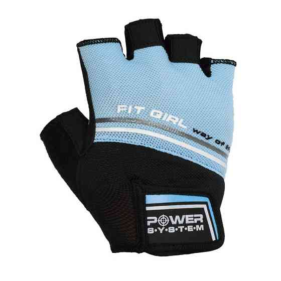 Рукавички для фітнесу Power System PS-2920 Fit Girl Evo Blue M Кам'янське