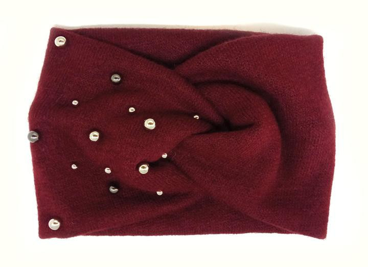 Повязка чалма бордового цвета Киев - изображение 1