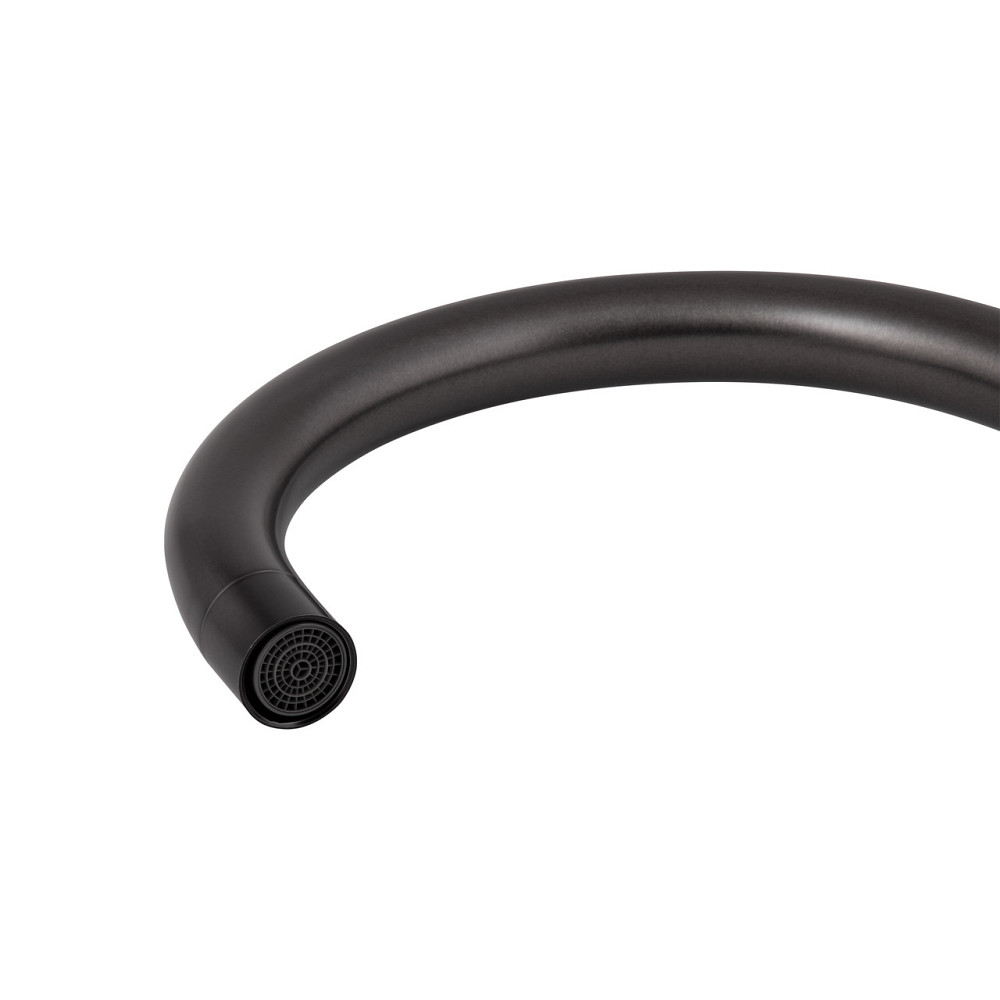 Змішувач для кухні U-подібний Brinex Pure 015F U-подібний Graphite BRIPUR015FGRP Київ - фото 3