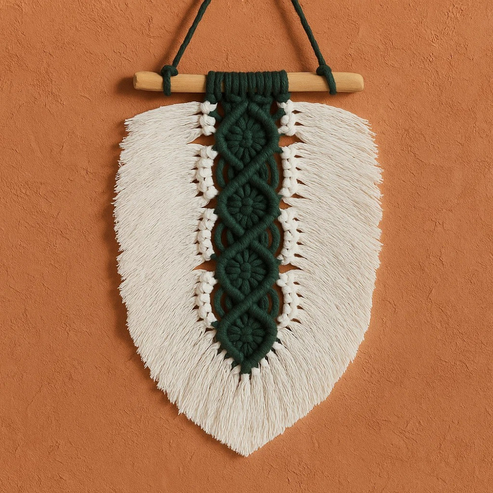 Набор макраме для ручного вязания гобелена настенного декора 