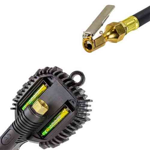 Пистолет для накачивания колес с цифровым манометром 5-255psi 0-18бар BW-001, шинный насос Киев