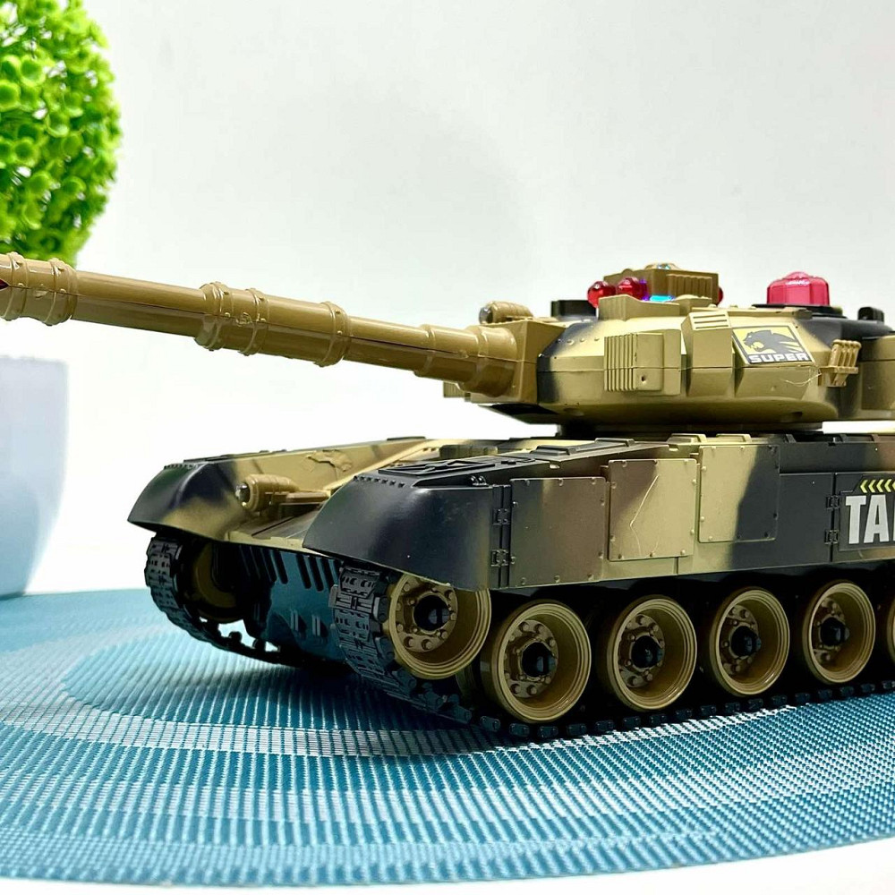 Танк на радіокеруванні Limo Toy 32см світлові та звукові ефекти Камуфляжний (М 5523) Чернігів - фото 5