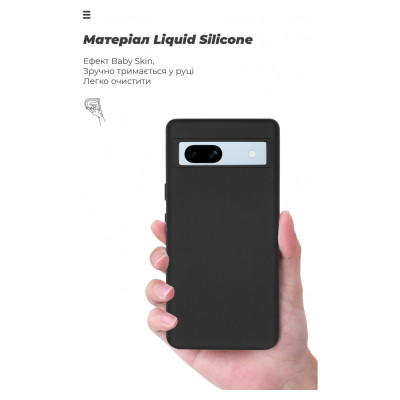 Чохол до мобільного телефона Armorstandart ICON Case Google Pixel 7a Black (ARM70910) Вінниця - фото 7