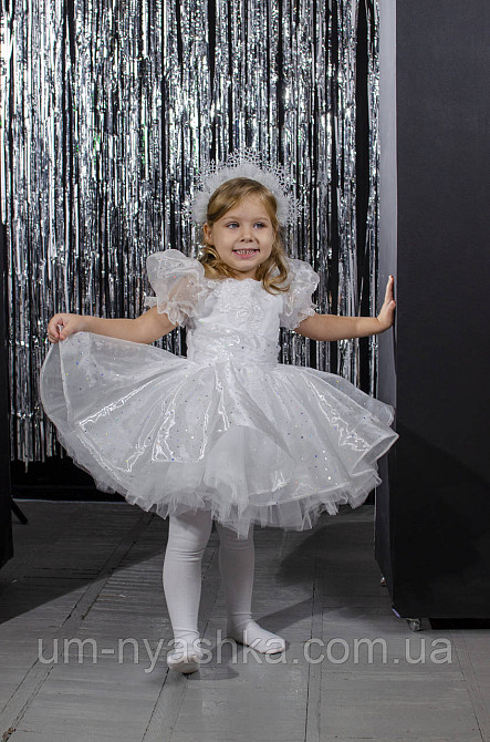 Дитяче біле плаття 86-104, 122-128 Кривий Ріг - фото 4