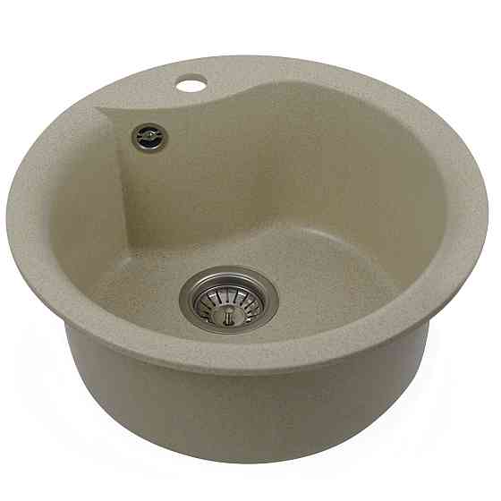 VALESO Гранітна мийка для кухні VALESO TURAS 480 матова Пісок Киев