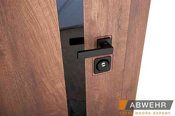 Двери входные, квартирные ABWEHR. Модель 515/0 STELLA Цвет Спил дерево Коньячное / Спил дерево Коньячное Киев