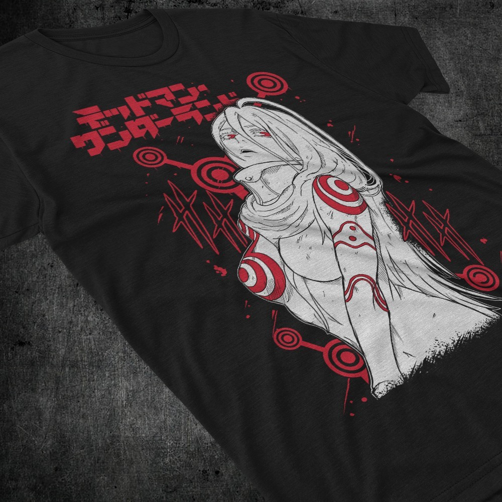Футболка для хлопчика з аніме принтом Дандадан Вондерланд Вондерланд Момо оверсайз (зріст від 165 до 180) Чорний AnimeJ1050m Дніпро - фото 1