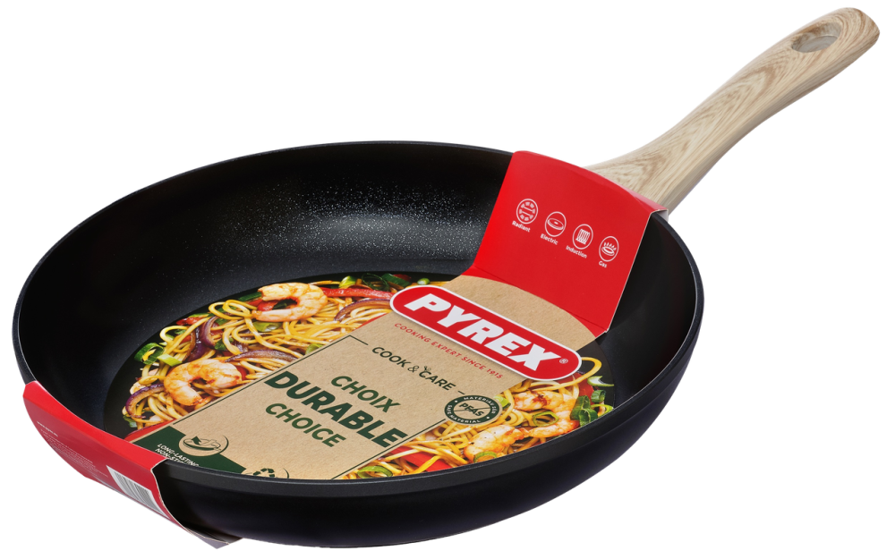 Сковорода Pyrex Cook&Care 30 см, класична (7120908) Київ - фото 3