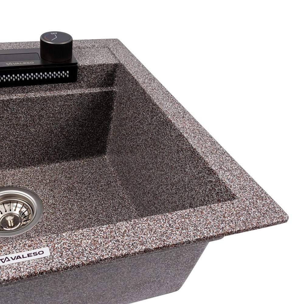 VALESO Кухонна гранітна мийка VALESO 5149 VIVA мікс Коломия - фото 13