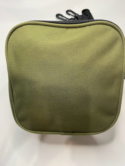 Сумка через плече Carhartt Кархарт 17х17х7 Синій/зелений Запоріжжя - фото 6