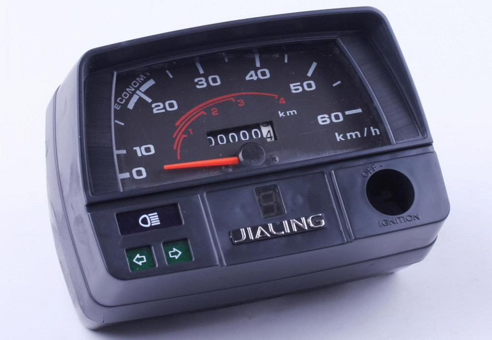 Панель приборов (в сборе) мопед Дельта-70 (квадратная 60 km/h) -2 Мукачево - изображение 1