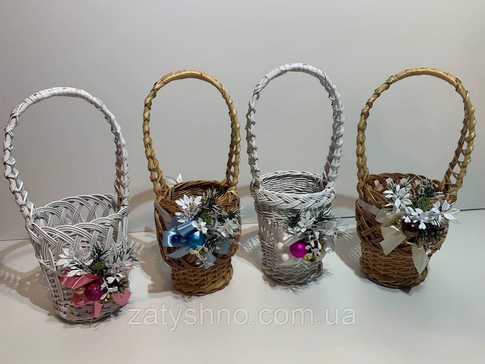 Корзина плетеная  под литровую банку Киев - изображение 3